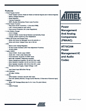 DataSheet AT73C206 pdf