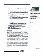 DataSheet AT88RF1354 pdf