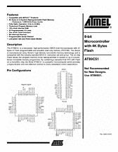 DataSheet AT89C51 pdf