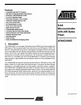 DataSheet AT89C55WD pdf