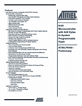 DataSheet AT89LP6440 pdf