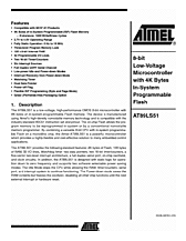 DataSheet AT89LS51 pdf