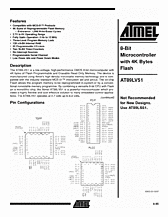 DataSheet AT89LV51 pdf