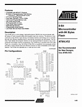 DataSheet AT89LV52 pdf