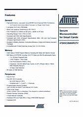 DataSheet AT90SC28880RCFV pdf