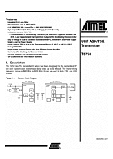 DataSheet T5750 pdf