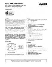 DataSheet HCNW4502 pdf