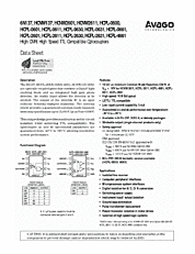 DataSheet HCNW2601 pdf