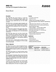 DataSheet ADNB-3552 pdf