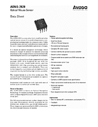 DataSheet ADNS-2620 pdf