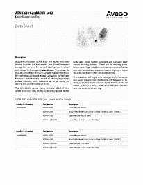 DataSheet ADNS-6000 pdf