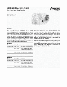 DataSheet ADNS-7050 pdf
