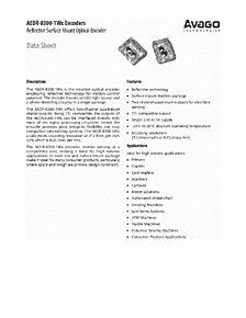 DataSheet AEDR-8300-1W1 pdf