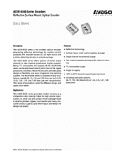 DataSheet AEDR-8300-1P2 pdf