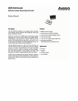 DataSheet AEDR-8320-1Q0 pdf