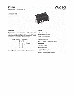 DataSheet AEDS-9300 pdf