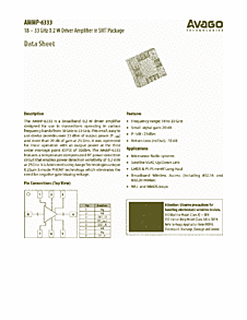 DataSheet AMMP-6333 pdf