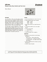 DataSheet APDS-9004 pdf