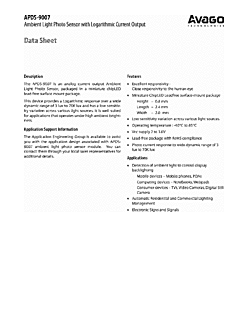 DataSheet APDS-9007 pdf