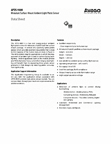 DataSheet APDS-9008 pdf