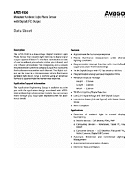 DataSheet APDS-9300 pdf