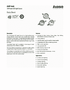 DataSheet ASMT-AG00 pdf