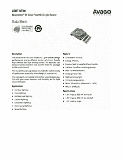 DataSheet ASMT-MT00 pdf