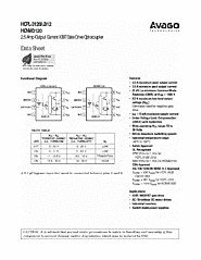 DataSheet HCPL-J312 pdf