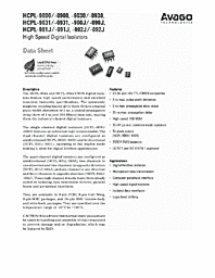 DataSheet HCPL-9031 pdf