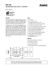 DataSheet HCPL-7560 pdf