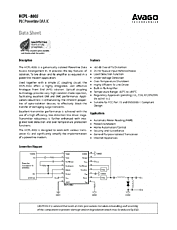 DataSheet HCPL-800J pdf