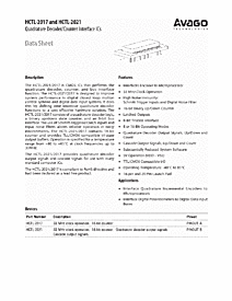 DataSheet HCTL-2021 pdf