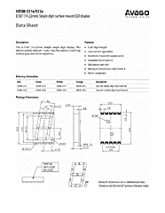 DataSheet HDSM-531C pdf