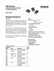 DataSheet HDSP-0763 pdf