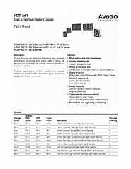 DataSheet HDSP-A211 pdf