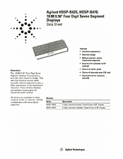DataSheet HDSP-B42G pdf