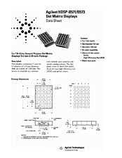 DataSheet HDSP-B571 pdf