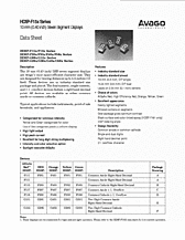 DataSheet HDSP-F303 pdf