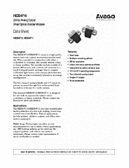 DataSheet HEDS-9711#R50 pdf