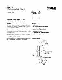 DataSheet HLMP-3351-D0000 pdf