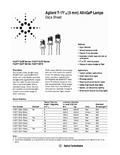 DataSheet HLMP-C025-P0000 pdf