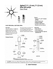 DataSheet HLMP-DB25-B0000 pdf
