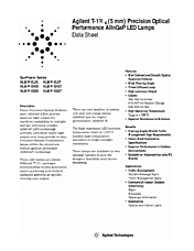 DataSheet HLMP-EG55-HJ0DD pdf