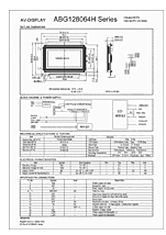 DataSheet ABG128064H pdf