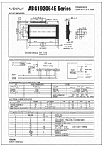 DataSheet ABG192064E pdf