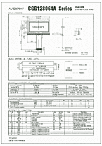 DataSheet CGG128064A pdf
