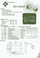 DataSheet BG12864F pdf