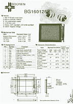 DataSheet BG160128B pdf