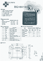 DataSheet BG160160C pdf
