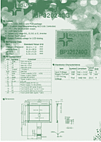 DataSheet BP320240G pdf